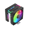 Ocypus Delta A40 SE BK Dual Fan ARGB, 2x120mm ARGB FAN, Top ARGB Panel, 4 HEAT PIPES, 4-PIN PWM, 800-1800 RPM, 31DBA, HYDRO BEARING, LGA115X/1200/1700/18XX, AM4/AM5