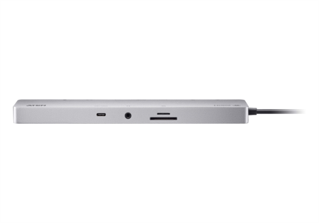 Фото ATEN 8k (4k HDMI Dual Display) 11-in-1 USB-C Multiport Dock with USB PD 100W