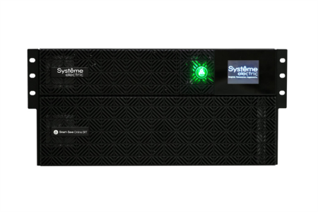 Фото Systeme Electric Smart-Save Online SRT, 5000VA/5000W, On-Line, Extended-run, Rack 2U+3U(Tower convertible), LCD, 6xC13, 4xC19, USB, RS-232, Pre-Inst. Web/SNMP