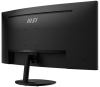 Фото MSI PRO MP341CQ E12 34" 21:9 UWQHD(3440x1440) VA Curve1500R, 1ms(MPRT), 3500:1,100M:1,300nit,178/178,2xHDMI 2.0,DP 1.4a,Tilt,Speaker,VESA,120Hz,Black,1y w-ty
