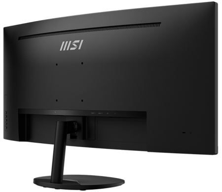 Фото MSI PRO MP341CQ E12 34" 21:9 UWQHD(3440x1440) VA Curve1500R, 1ms(MPRT), 3500:1,100M:1,300nit,178/178,2xHDMI 2.0,DP 1.4a,Tilt,Speaker,VESA,120Hz,Black,1y w-ty