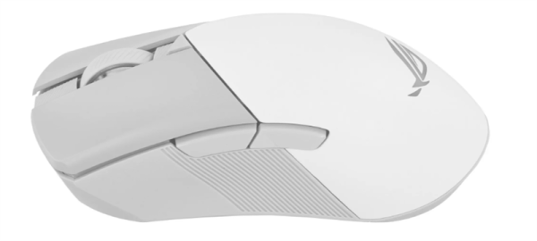 Фото ASUS ROG GLADIUS III WL AIMPOINT, 79g, Wired, 2.4GHz RF, Bluetooth 5.1, 36K DPI sensor, 6 Programmable Buttons, White