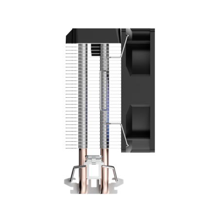 Фото Ocypus Gamma A20 BK ARGB, 92mm FARGB FAN, Top FARGB Panel, 2 HEAT PIPES, 3-PIN, 1900 RPM, 21DBA, HYDRO BEARING, LGA115X/1200/1700/18XX, AM4/AM5