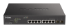 Фото D-Link Настраиваемый L2 PoE-коммутатор, 8х1000Base-T PoE (2 порта 802.3bt 90 Вт), 2x1000Base-X SFP, PoE-бюджет 242 Вт