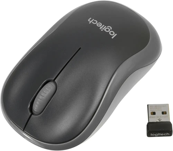 Logitech Wireless Mouse M185, Swift Grey, CN, [910-002238/910-002252]