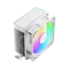 Фото Ocypus Gamma A20 WH ARGB, 92mm FARGB FAN, Top FARGB Panel, 2 HEAT PIPES, 3-PIN, 1900 RPM, 21DBA, HYDRO BEARING, LGA115X/1200/1700/18XX, AM4/AM5