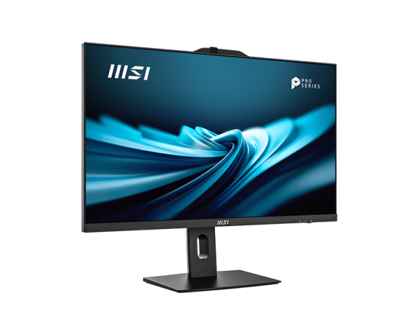 Фото MSI Pro AP272P 14M AiO 27" FHD(1920x1080)IPS AG Non-touch, Core i5-14400 (2.5GHz), 16Gb DDR5(2x8Gb), 512GB SSD M.2, Intel UHD,WiFi,BT,camera, WirelessKB&mouse Eng/Rus,No OS,1y war-ty, Black
