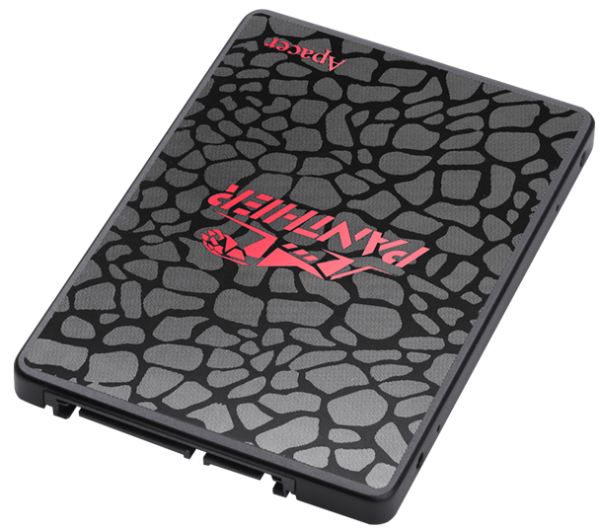 Фото Apacer SSD PANTHER AS350 512Gb SATA 2.5" 7mm, R560/W540 Mb/s, 3D TLC, IOPS 87K/80K, MTBF 1,5M, 320TBW, Retail, 3 years (AP512GAS350-1)