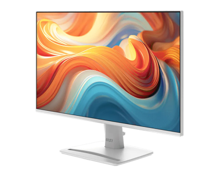 Фото MSI PRO MP243W E14 23.8" 16:9 FHD(1920x1080) IPS Flat,4ms(GTG),1500:1,100M:1,300nit,178/178,HDMI, DP, Speaker,Tilt,VESA,144Hz,White,1y war-ty