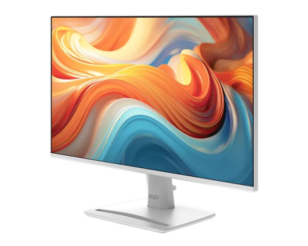Фото MSI PRO MP243W E14 23.8" 16:9 FHD(1920x1080) IPS Flat,4ms(GTG),1500:1,100M:1,300nit,178/178,HDMI, DP, Speaker,Tilt,VESA,144Hz,White,1y war-ty