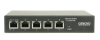 Фото OSNOVO SW-5D-1(60W) PoE коммутатор 2.5G Ethernet на 5 RJ45 портов. Порты: 1 x 2.5G (10/100/1000/2500Base-TX) с PoE (до 60W, A+B) + 3 x 2.5G (10/100/1000/2500Base-TX) с PoE (до 30W), 1 x 2.5G (10/100/1