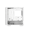 Фото Deepcool CH360 WH без БП, боковое окно (закаленное стекло), 2x140мм ARGB LED вентилятор спереди и 1x120мм ARGB LED вентилятор сзади, белый, mATX (R-CH360-WHAPE3-G-1)