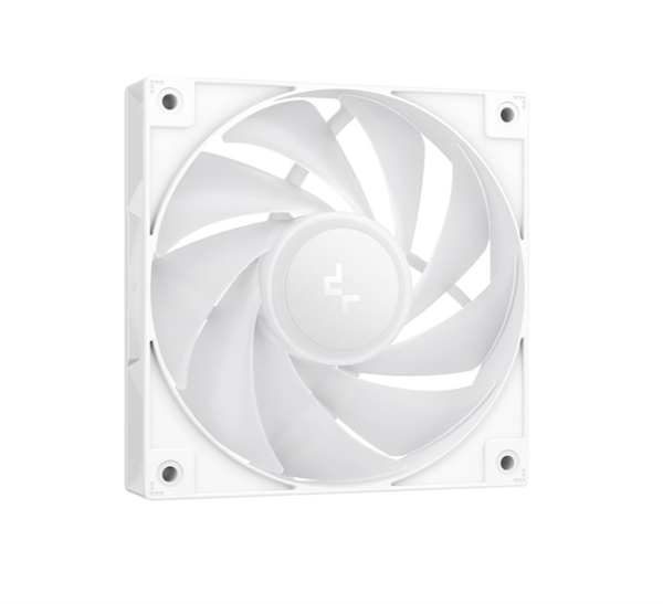 Фото DEEPCOOL AG400 WH ARGB V2 LGA1851/1700/1200/115X/AM5/AM4 (18шт/кор, TDP 220W, PWM, ARGB Fan 120mm, 4 тепл. трубки, белый) RET (R-AG400-WHAMMN-GJD)