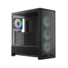 Фото Ocypus Delta C70 BK ARGB, EATX, Type-C*1, USB3.0*2, FRONT 3x120mm ARGB, REAR 1x120mm ARGB