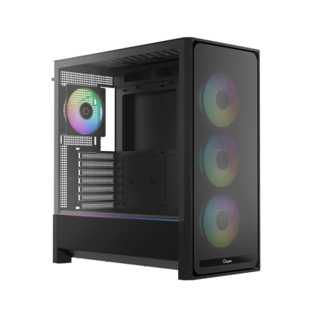 Фото Ocypus Delta C70 BK ARGB, EATX, Type-C*1, USB3.0*2, FRONT 3x120mm ARGB, REAR 1x120mm ARGB