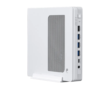 Фото MSI Pro DP10 A14MG Mini Core i5-13500 (2.5GHz), 8Gb(8*1) DDR5 SO-DIMM, 512GB SSD M.2, Intel Graphics, noDVD, WiFi, BT, 120W, noOS, 1y war-ty, White