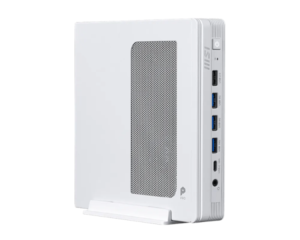 Фото MSI Pro DP10 A14MG Mini Core i5-13500 (2.5GHz), 8Gb(8*1) DDR5 SO-DIMM, 512GB SSD M.2, Intel Graphics, noDVD, WiFi, BT, 120W, noOS, 1y war-ty, White