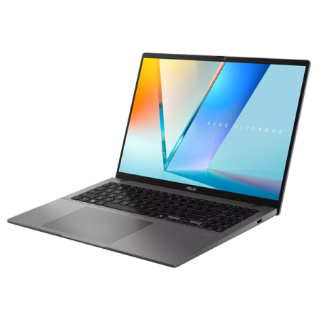 Фото ASUS Vivobook S16 S3607AA-SH112 Intel Core Ultra 7 355 2.3 GHz /DDR5 16GB 1TB M.2 NVMe PCIe 4.0 SSD/Intel Arc Graphics 16" WUXGA (1920 x 1200) OLED 16:10/No OS/Matte Gray/1.70 kg