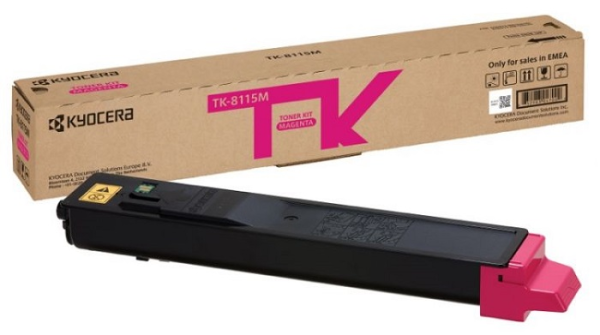  Kyocera Тонер-картридж TK-8115M для M8124cidn/M8130cidn пурпурный (6000 стр.)