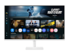 Фото Samsung 32" Smart monitor M7 S32FM703UI (VA 16:9 3840x2160x60Hz 4ms 300cd 3000:1 178/178 1млрд HDMI USB-C(65W) 2*USB 2.0 Spk10W Tizen HDR10+ sRGB 99% Tilt WiFi5 BT5.2 VESA White ПультДУ)