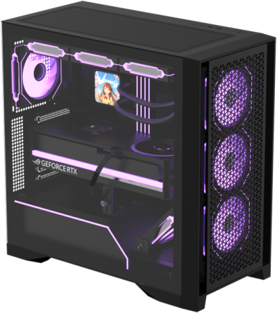 Фото Formula V Line Air Power G8 Black, ATX, Dual Front Panels, TYPE-C*1, USB3.0*1