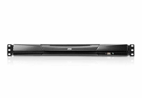 Фото ATEN 8P CAT-5 HIGH DENSITY DUAL RAIL LCD KVM.