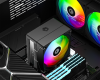 Фото ID-COOLING SE-903-XT V2 ARGB LGA1851/1700/1200/115X/AM5/AM4 (30шт/кор, TDP 150W, PWM, 3 тепл.трубки прямого контакта, FAN 100mm, Addressable RGB LED) RET
