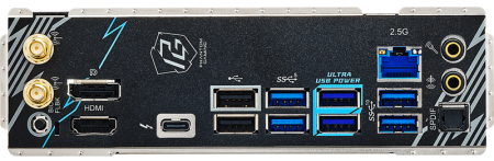 Фото ASROCK B860M LIGHTNING WIFI, LGA1851, B860, 4*DDR5, 4*SATA, 4*M.2, 4*USB 3.2, 3*USB 2.0, Type-C, 2*PCIx16, 1*M.2 (Key E), HDMI+DP, mATX
