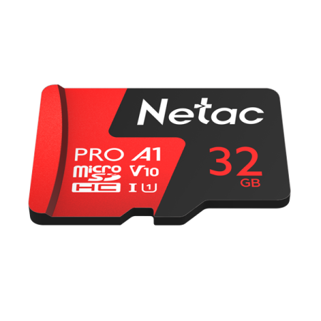 Фото Netac P500 Extreme PRO 32GB MicroSDHC V10/A1/C10 up to 100MB/s, retail pack card only
