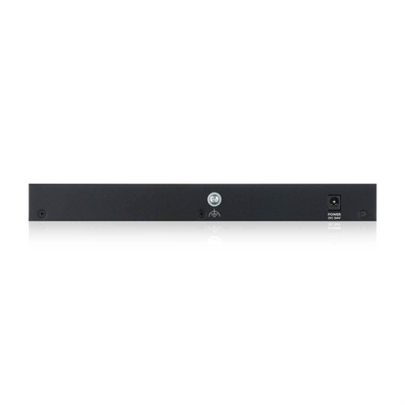 Фото PoE+ Zyxel GS1100-10HP, 8xGE PoE+, 2xSFP, настольный, бесшумный, бюджет PoE 130 Вт, Kensigton lock