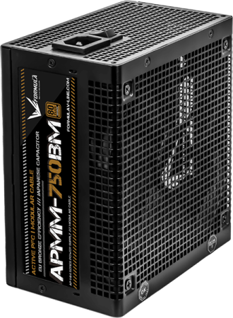Фото Formula V Line APMM-750BM, 750W, ATX3.1/PCIe5.1, APFC, 80+ Bronze, 12cm Fan, Full Modular