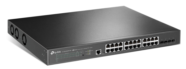 Фото TP-Link SG3428XPP-M2, Omada™ 24-Port 2.5GBASE-T and 4-Port 10GE SFP+ L2+ Managed Switch with 16-Port PoE+ 8-Port PoE++