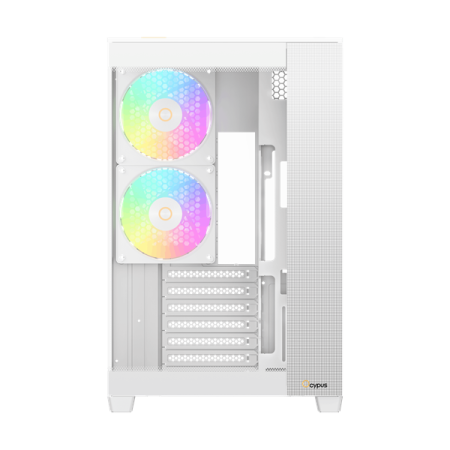 Фото Ocypus Delta C74 WH ARGB, ATX, Type-C*1, USB3.0*2, REAR 2x120mm ARGB