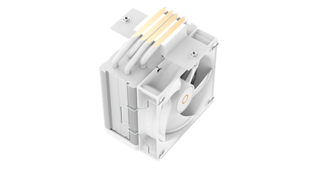 Фото Ocypus Gamma A40 WH ARGB Digital, 100mm ARGB FAN, Top Display Panel, 4 HEAT PIPES, 4-PIN PWM, 600-2400 RPM, 29.5DBA, HYDRO BEARING, LGA115X/1200/1700/18XX, AM4/AM5