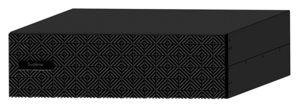 Systeme Electric External BP, Extended-Run, 240 volts bus voltage, Rack 3U (Tower convertible), compatible with SRTSE5KRTXLIEC-NC/SRTSE6KRTXLIEC-NC