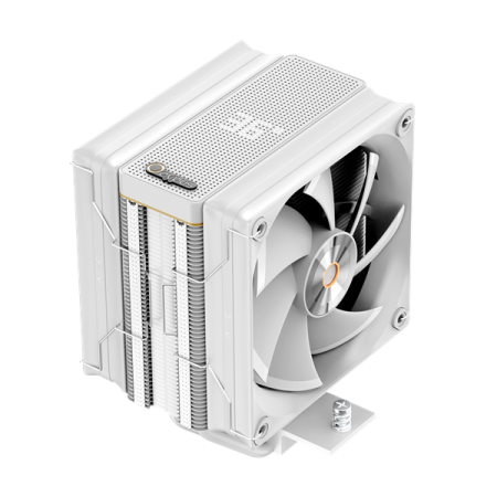 Фото Ocypus Iota A40 WH Dual Fan, 2x120mm FAN, Display Panel, 4 HEAT PIPES, 4-PIN PWM, 500-2000 RPM, 29DBA, FDB, LGA115X/1200/1700/18XX, AM4/AM5