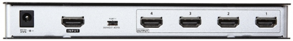Фото Aten ProAV black: Разветвитель HDMI True 4K 4-портовый