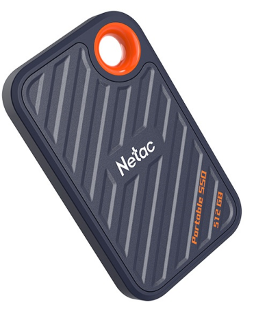 Фото Netac ZX20 512GB USB 3.2 Gen 2x2x2 Type-C External SSD, R/W up to 2000MB/1800MB/s, with USB C to A cable and 20Gbps USB C to C cable 5Y wty