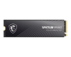 MSI SSD SPATIUM M560 2TB M.2 2280 PCle 5.0 NVMe R10300/W8700MB/s 3D NAND TLC MTBF 1.5M 1300000/1400000 IOPS 1200TBW