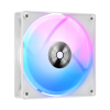 Фото Ocypus Delta A62 WH ARGB, 2x120mm ARGB FAN, Top Panel, 6 HEAT PIPES, 4-PIN PWM, 500-2000 RPM, 29DBA, HYDRO BEARING, LGA115X/1200/1700/18XX, AM4/AM5