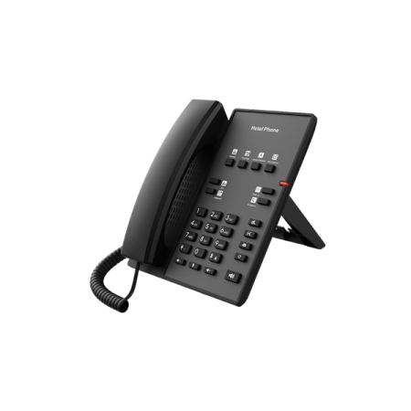 Фото Fanvil H1, 2 SIP-акк., POE, 1x100 Mbps, Чёрный, 8 прог. клав.