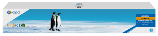 Фото G&G toner-cartridge для Kyocera ECOSYS M8130cidn/M8124cidn TK-8110C 1T02P3CAX0 6 000 стр. голубой гарантия 36 мес.