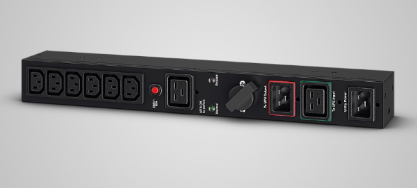 CyberPower Байпас MBP20HVIEC6 1кВа – 3кВа; 1U; IEC C13 x 6; IEC C19 x 1; (ШхВхГ) 433 x 51 x 76; 1,3кг