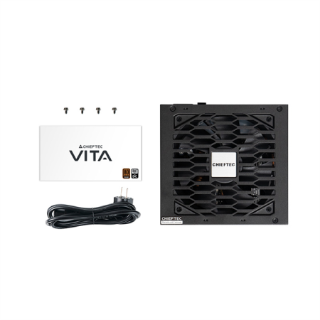 Фото Chieftec Vita BPX-850S (ATX 2.53, 850W, 80 PLUS BRONZE, Active PFC, 120mm fan) Retail