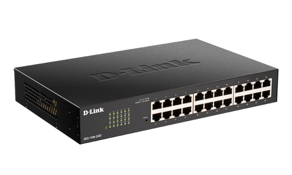 Фото D-Link Настраиваемый L2 коммутатор, 24х1000Base-T