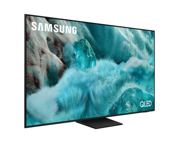 Фото Samsung QLED TV QE55Q7F5AUXRU, 55', QLED, 4K 3840x2160, 60Hz, Tizen Smart TV, 20W, Tuner (DVB-T2/C/S2, PAL,SECAM), HDMI, USB, CI+, Wi-Fi, BT, LAN, Black