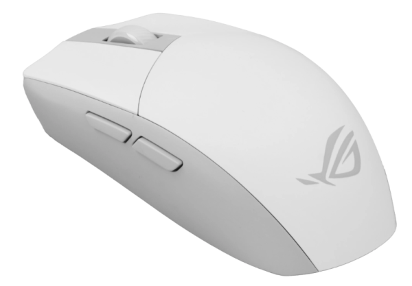Фото ASUS ROG STRIX IMPACT III WIRELESS, 57g, 2.4GHz RF, Bluetooth, 36K DPI Sensor, 5 Programmable Button, White