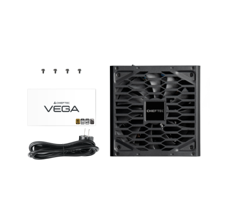 Фото Chieftec Vega PPG-850-S (ATX 3.1, 850W, 80 PLUS GOLD, Active PFC, 135mm fan, Gen5 PCIe) Retail