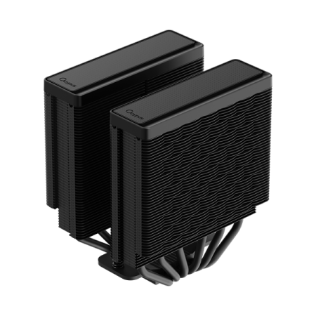 Фото Ocypus Delta A62 BK ARGB, 2x120mm ARGB FAN, Top Panel, 6 HEAT PIPES, 4-PIN PWM, 500-2000 RPM, 29DBA, HYDRO BEARING, LGA115X/1200/1700/18XX, AM4/AM5