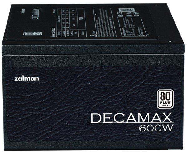 Фото Zalman ZM600-LX3, 600W, ATX12V v2.31, APFC, 12cm Fan, 80+ 230V EU, Retail